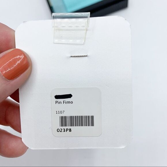 Jayne Dwyer from Paper Moon Jewelry – Polymer Clay Millefiori Puffin Pin NWT - Picture 3 of 8